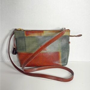 Casa Lopez Genuine Argentinean leather purse handbag crossbody bag